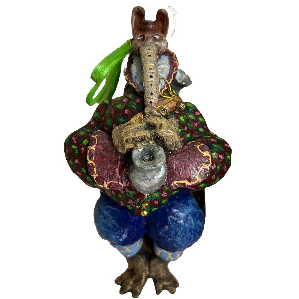 Dept 56 Czarry Nights Ornament Aardvark W/Horns Elephant Royal Menagerie‎ 9022-0